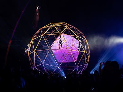Etwa 3 Abendveranstaltung des Imaginarius-Festivals