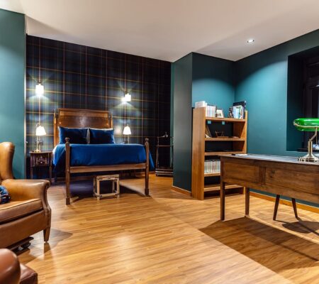 Suite Luís Sottomayor avec lit et coin salon