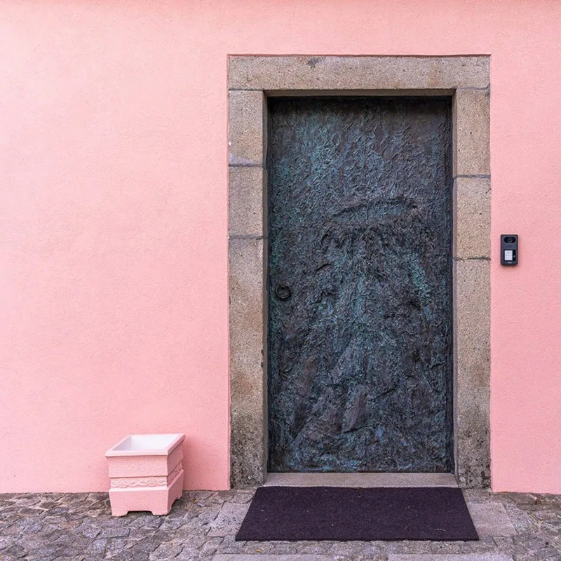 Porta com Elemento Fogo